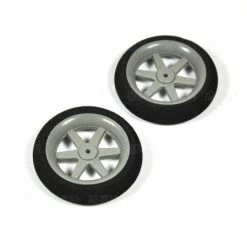 Coupon ⌛ ZYHOBBY 1 Pair Of Light Foam Tail Sponge Wheels 30mm 35mm 40mm 45mm 50mm For RC Remote Control Airplane Model Replacement Parts 🎁