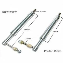 Best reviews of 😀 ZYHOBBY Anti-Vibration Landing Gear For Class 60-120 RC Airplane Shock Model Parts ❤️