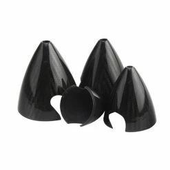 Cheap 🌟 ZYHOBBY CCW 1.75 To 4.5inch 3K Surface Carbon Fiber Spinners For 2 Blade Propeller 👍