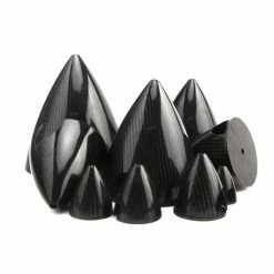 Discount 💯 ZYHOBBY 1.75 To 7inch 3K Surface Carbon Fiber Spinners For 2 Blade Propeller 🎉