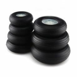 Cheapest ❤️ ZYHOBBY 1 Pair 1 Inch To 7 Inch PU Wheels Tires With Plastic Hub 🤩