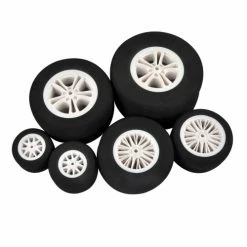 Best reviews of ⭐ ZYHOBBY 1 Pair Sponge Wheel Plastic Tires Hub 55mm 65mm 80mm 100mm 115mm 130mm For RC Model Airplane ⭐